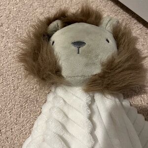 Plush Lion Security Blanket